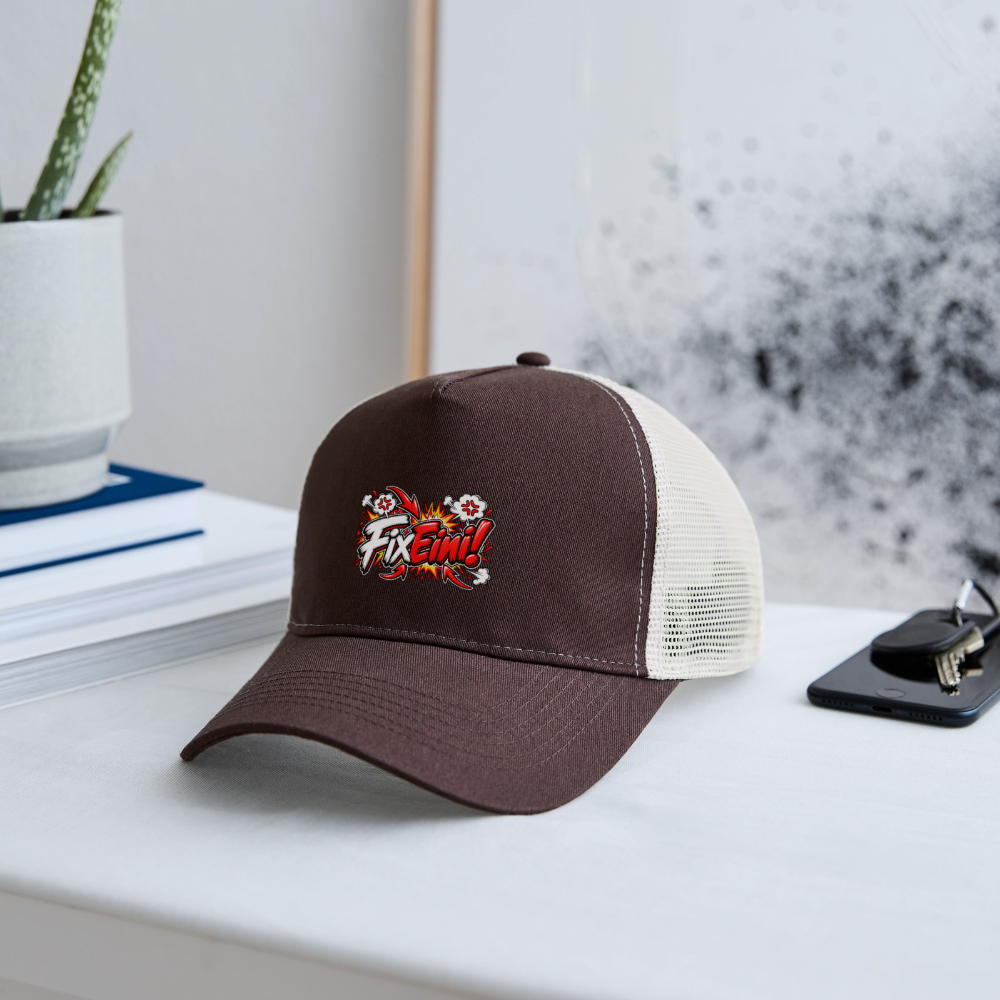 FixEini! Cap - Braun/Beige