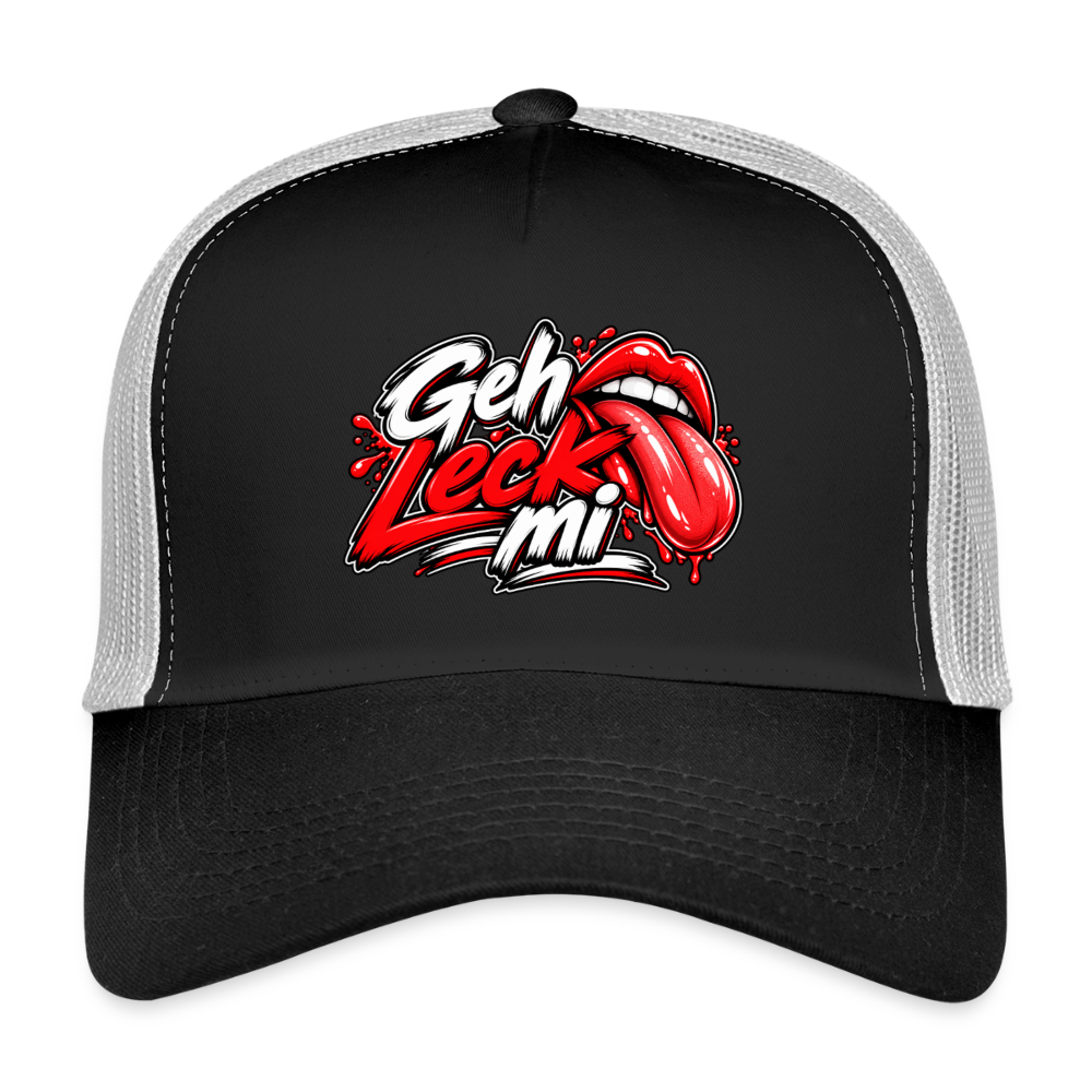 Geh Leck Cap - Schwarz/Steingrau