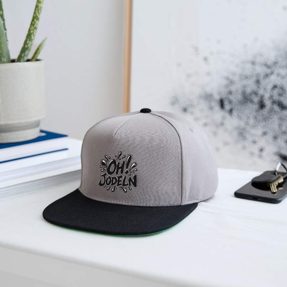 Oh!Jodeln Cap - Graphit/Schwarz