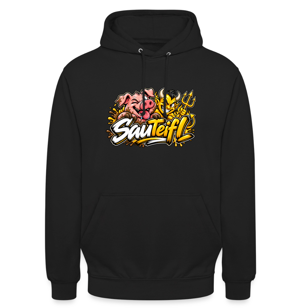 Sauteifl Hoodie - Schwarz
