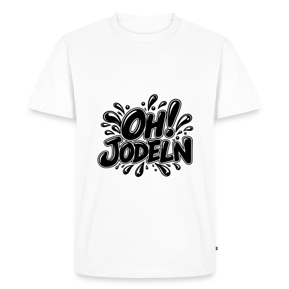 OH! Jodeln Männer T-Shirt - Weiß