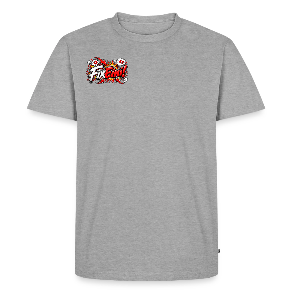 FixEini! T-Shirt - Grau meliert
