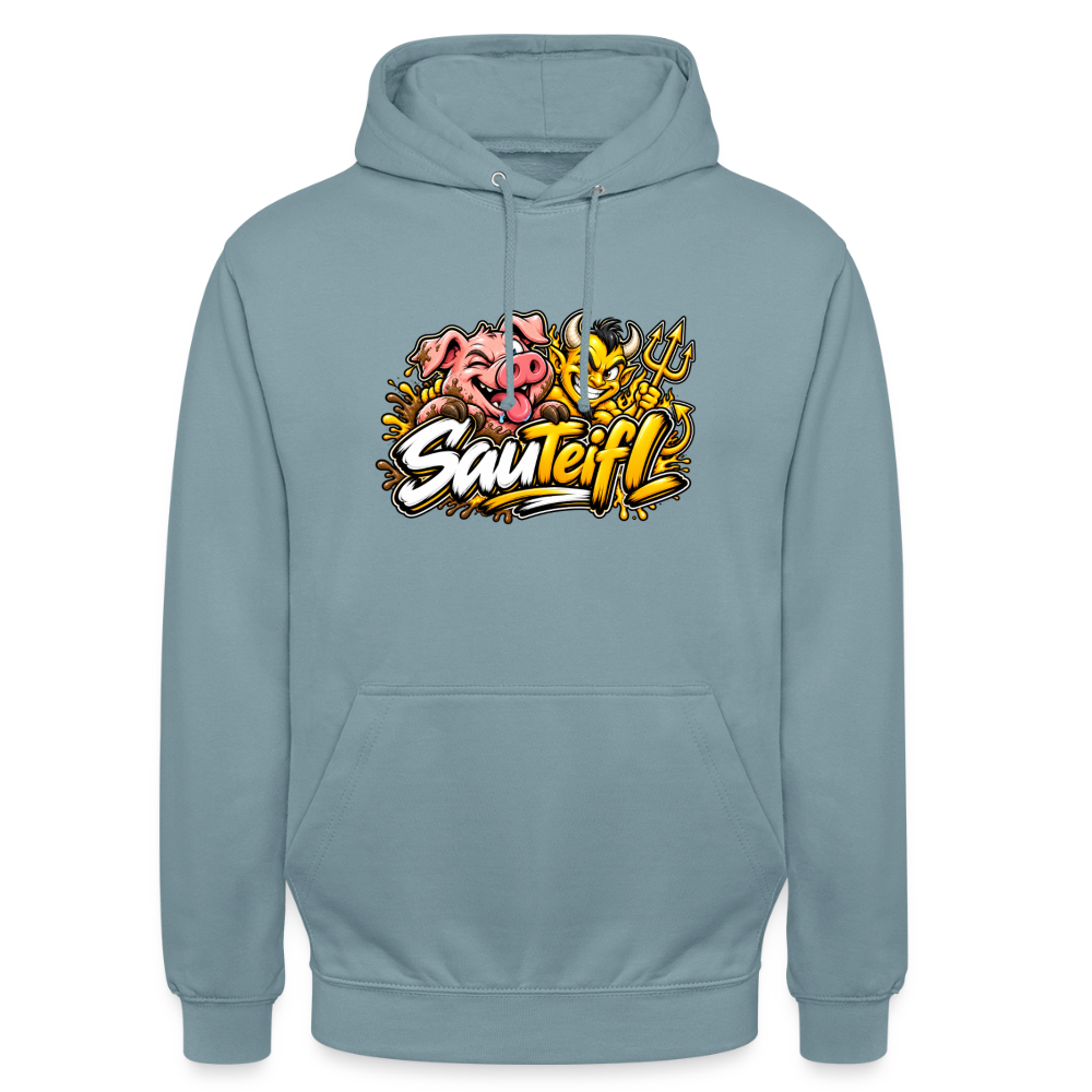 Sauteifl Hoodie - Nebelblau