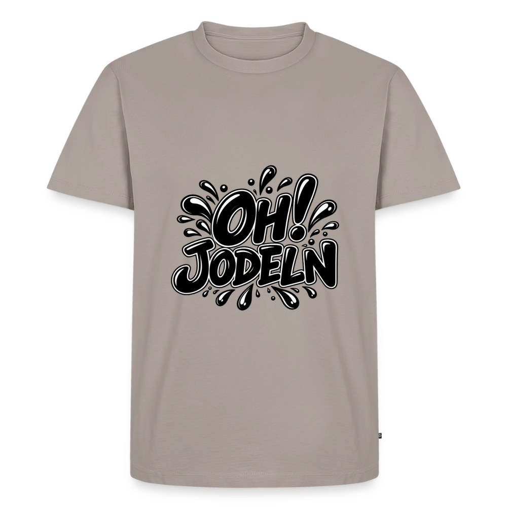 OH! Jodeln Männer T-Shirt - Taupe