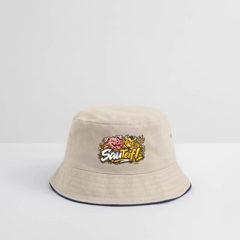 Sauteifl Cap - Natur/Navy