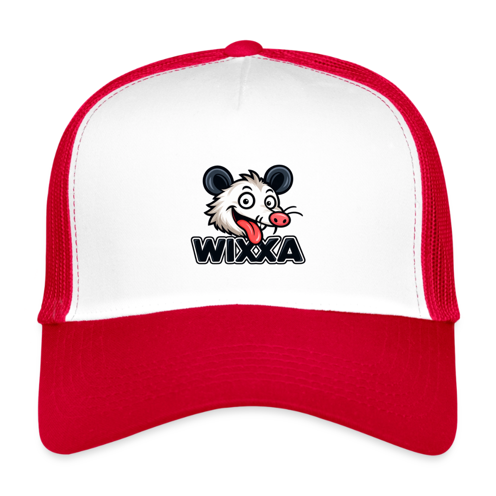 WIXXA Cap - Weiß/Rot