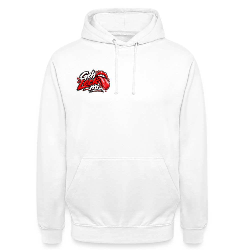 Geh Leck Hoodie - Weiß