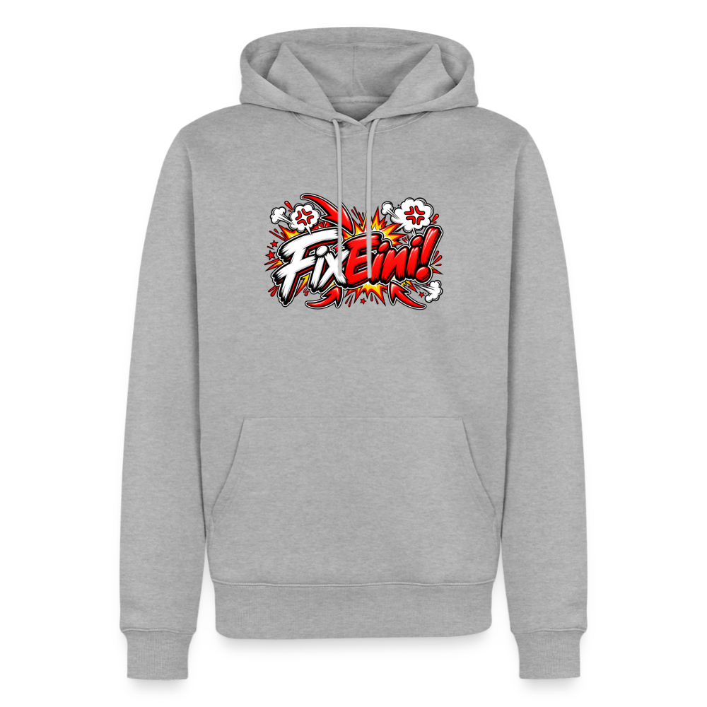 FixEini! Hoodie - Grau meliert