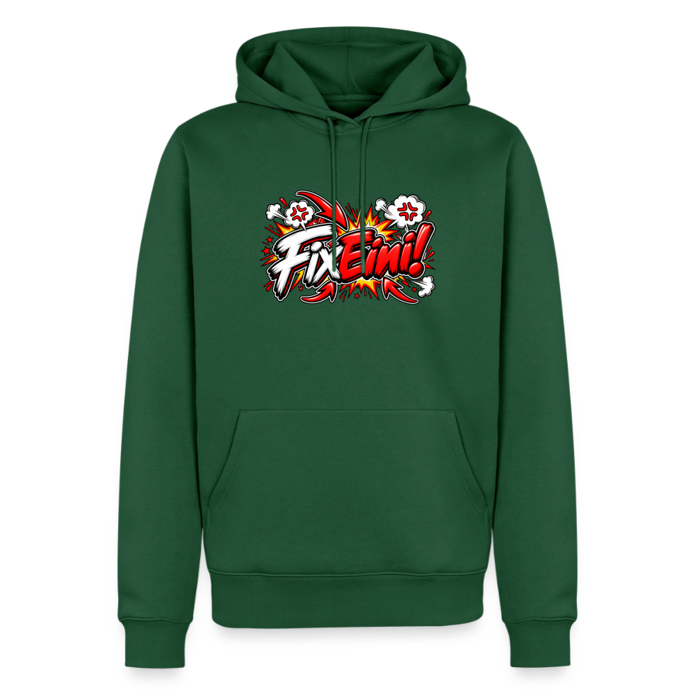 FixEini! Hoodie - Flaschengrün