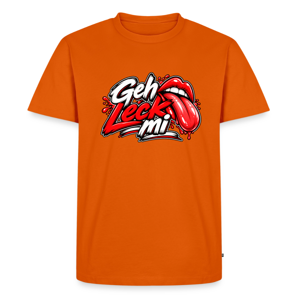 Geh Leck T-Shirt - Orange 