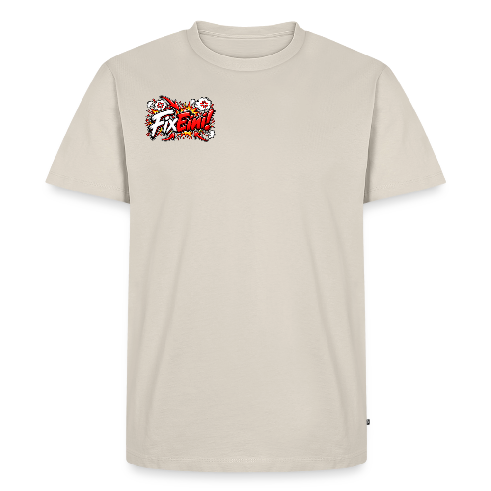 FixEini! T-Shirt - Beige