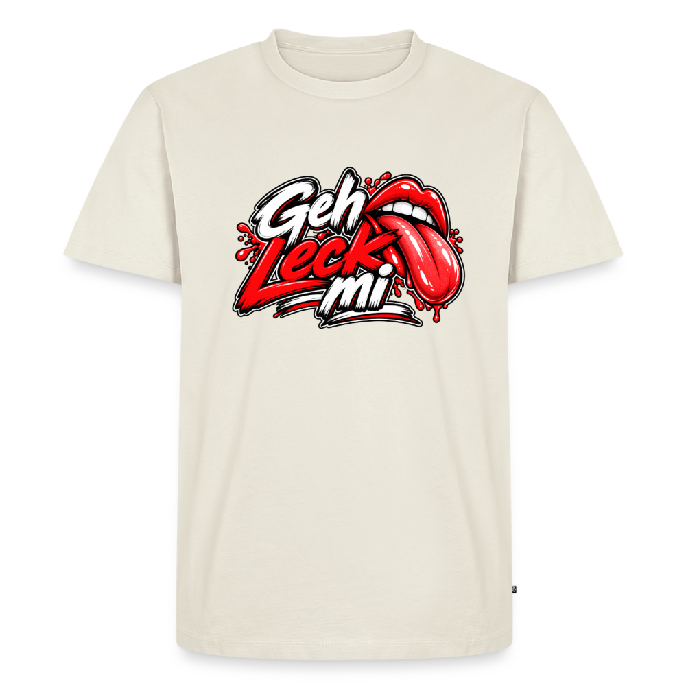 Geh Leck T-Shirt - Naturweiß
