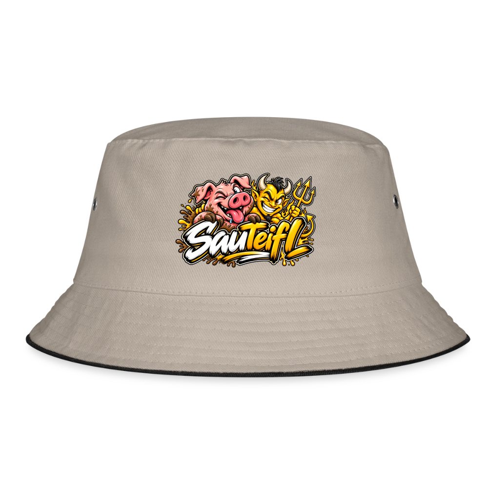 Sauteifl Cap - Khaki/Schwarz