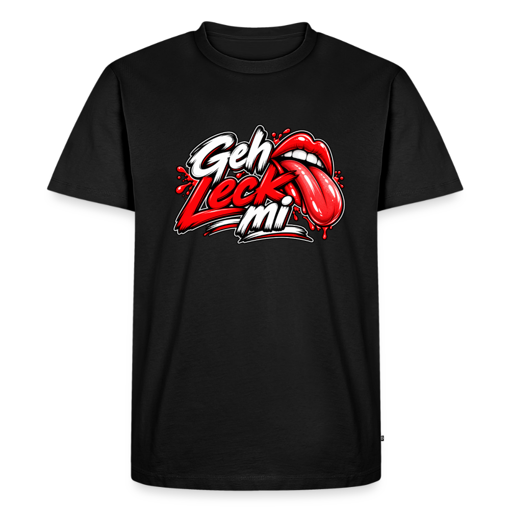 Geh Leck T-Shirt - Schwarz