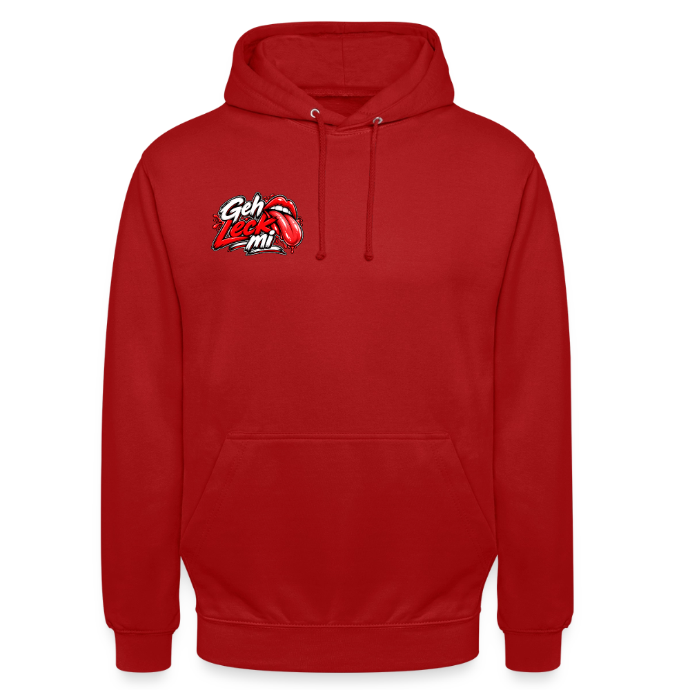 Geh Leck Hoodie - Rot