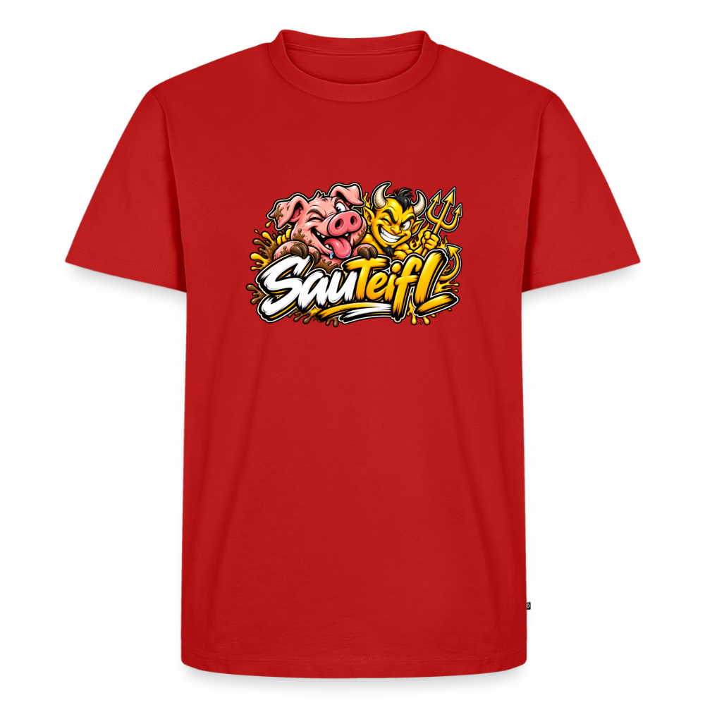 SauTeifl T-Shirt - Rot