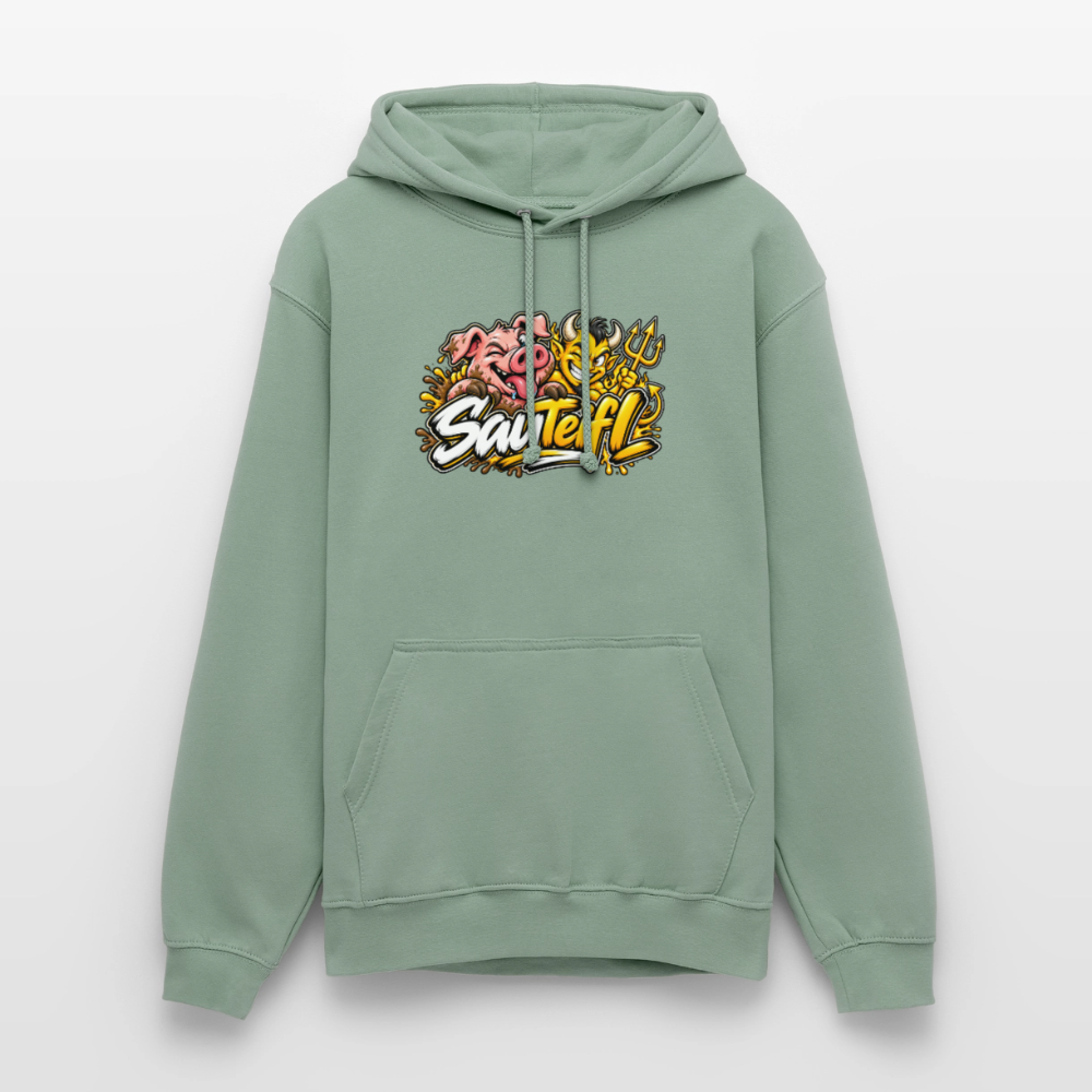 Sauteifl Hoodie - Graugrün