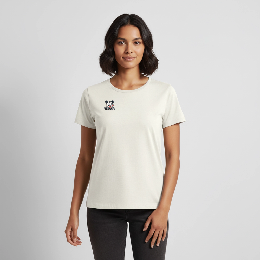 WIXXA Frauen T-Shirt - Naturweiß