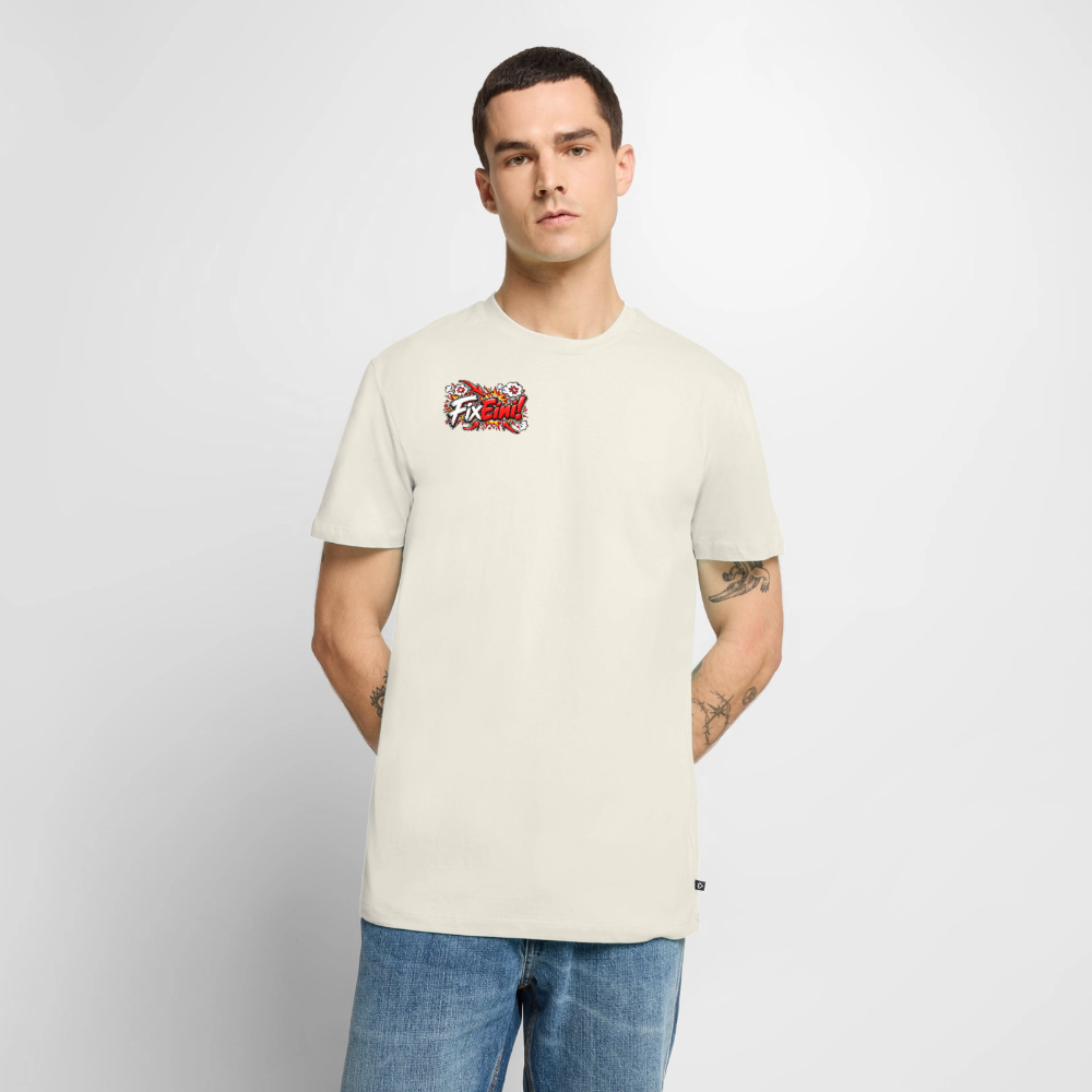 FixEini! T-Shirt - Naturweiß