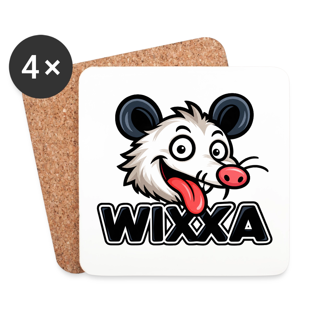 WIXXA Untersetzer (4er-Set) - Weiß