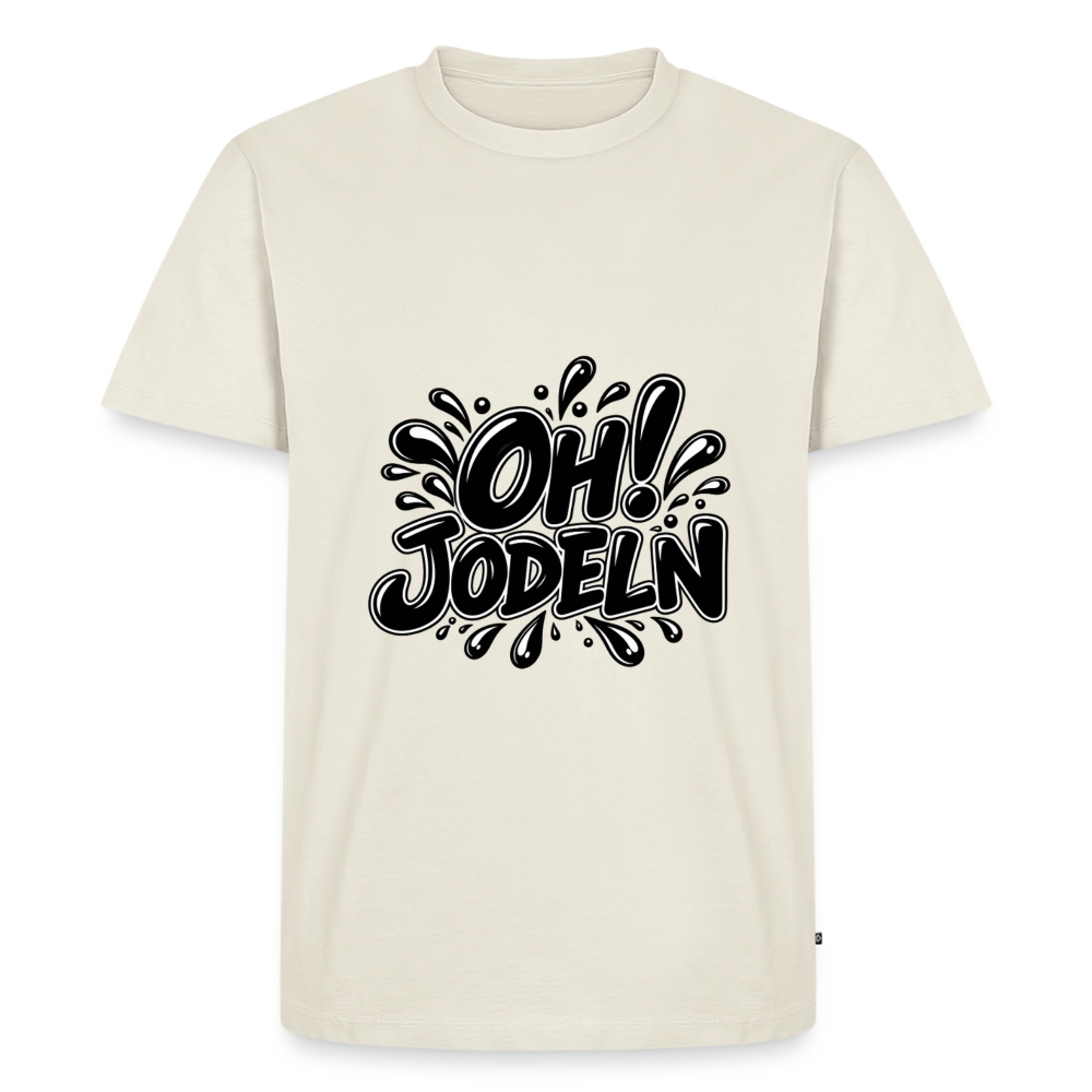 OH! Jodeln Männer T-Shirt - Naturweiß
