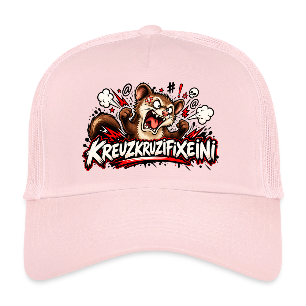 KRUZIFIX Cap - Hellrosa