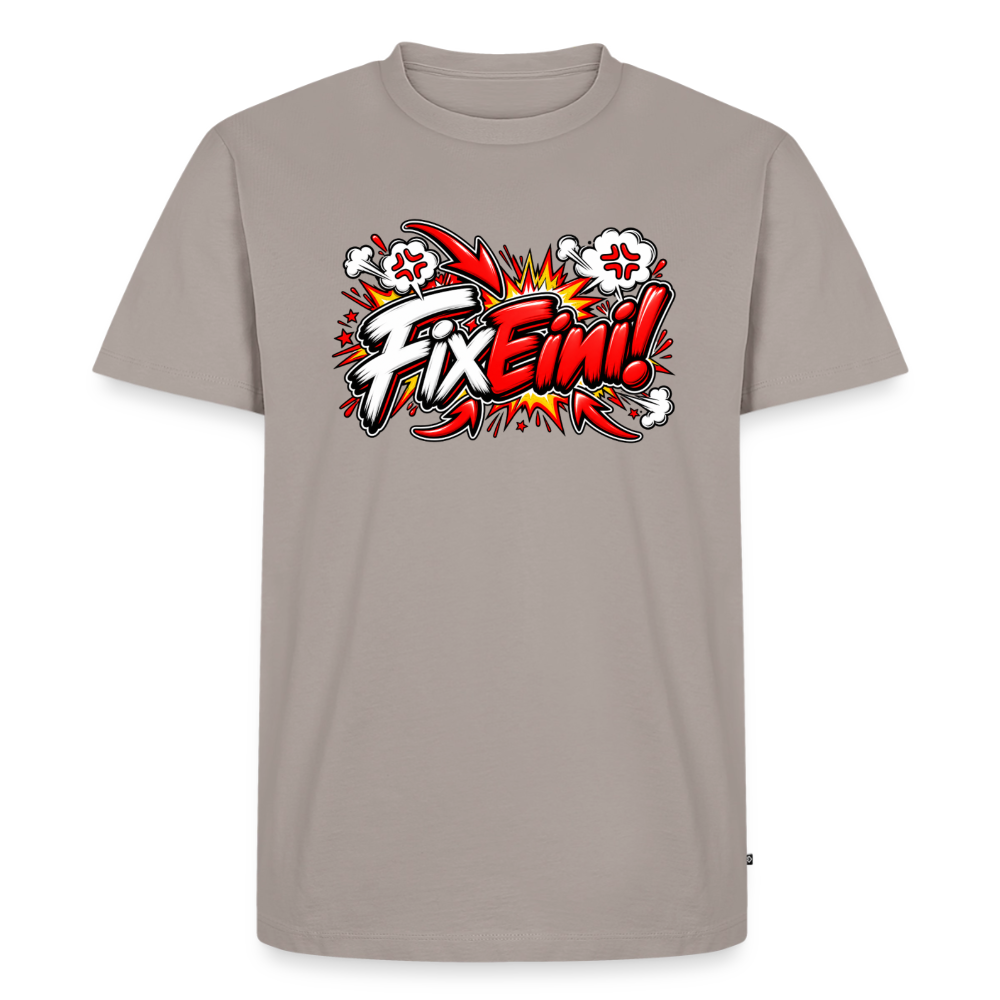 FixEini! T-Shirt groß - Taupe