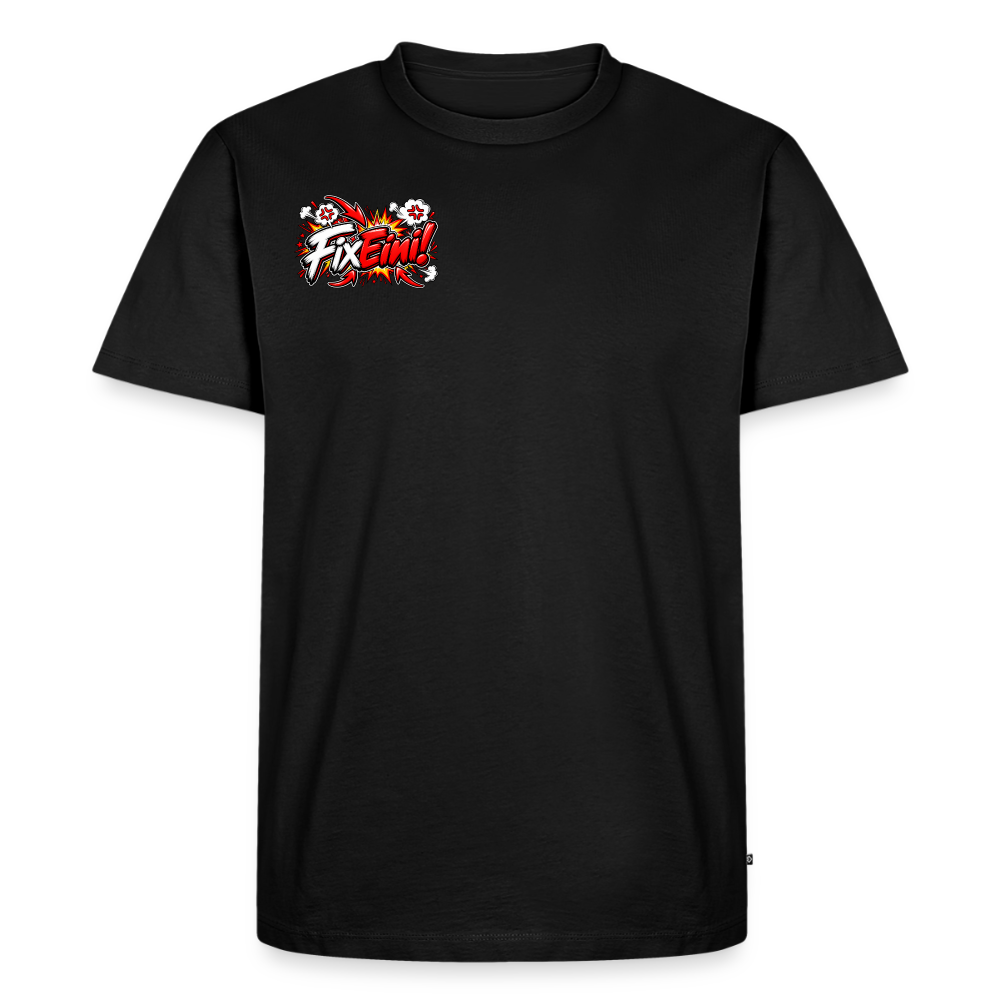 FixEini! T-Shirt - Schwarz