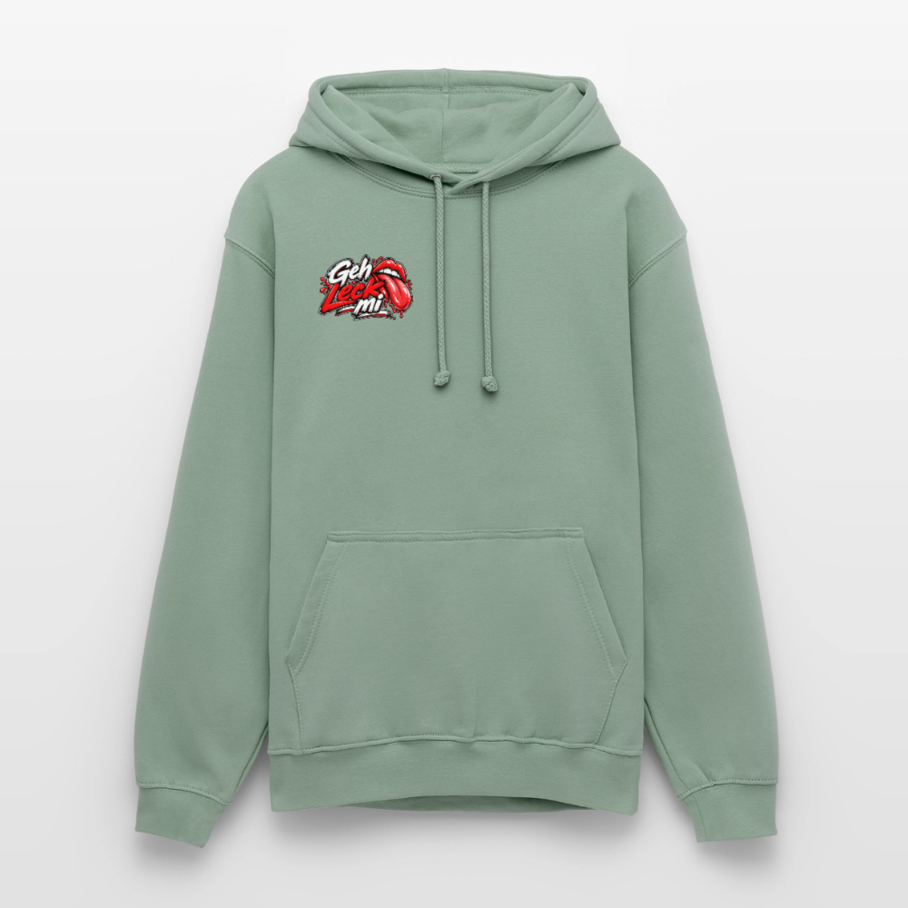 Geh Leck Hoodie - Graugrün