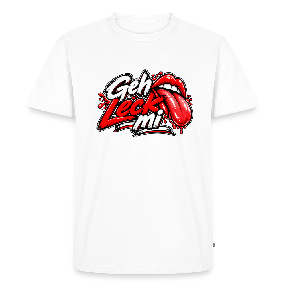 Geh Leck T-Shirt - Weiß