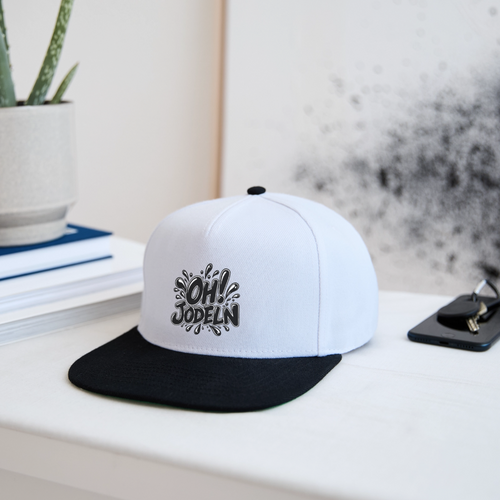 Oh!Jodeln Cap - Weiß/Schwarz
