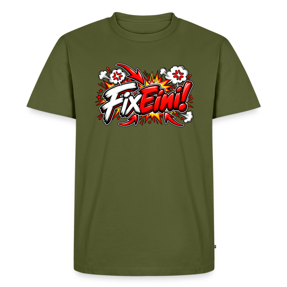 FixEini! T-Shirt groß - Khaki