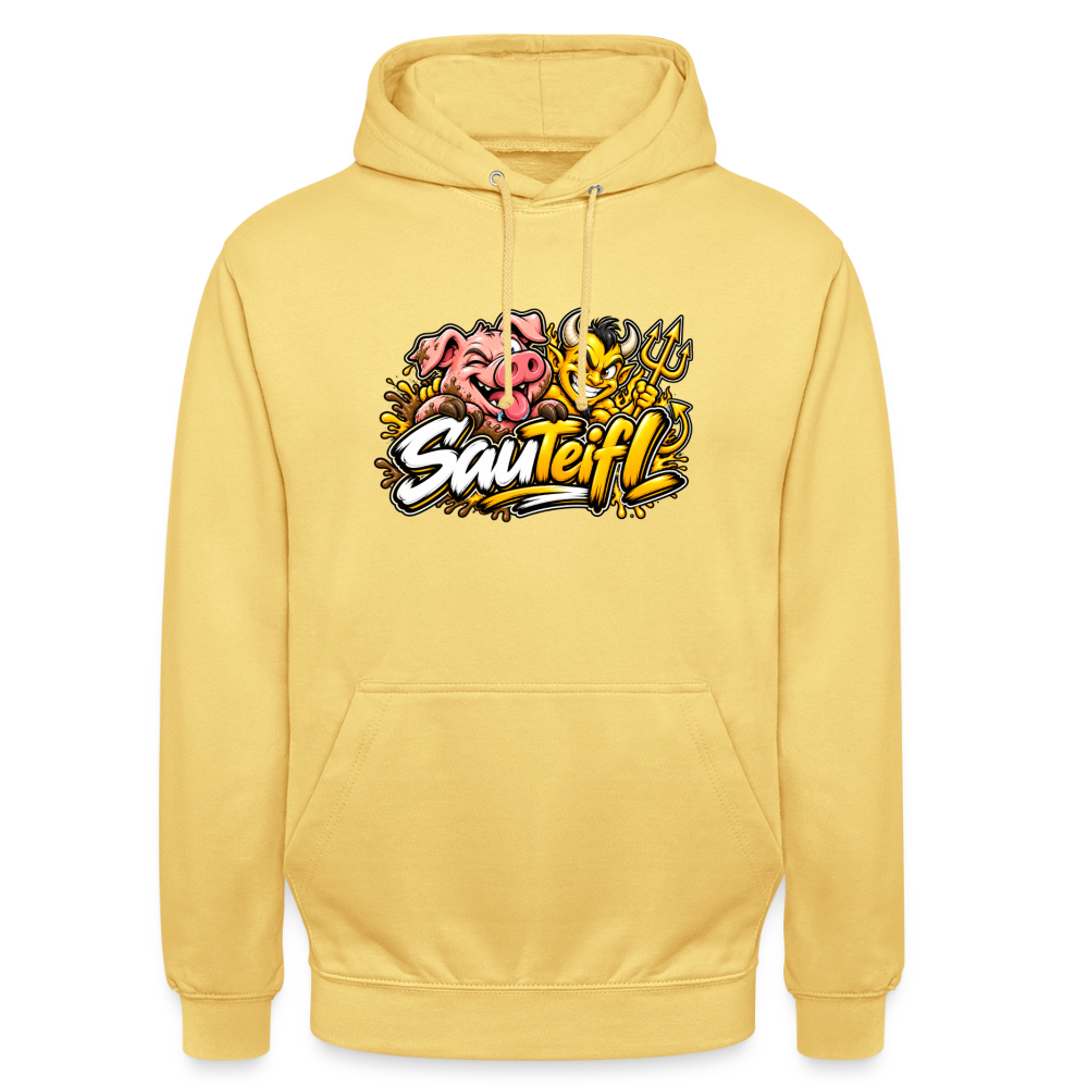 Sauteifl Hoodie - Zitronengelb