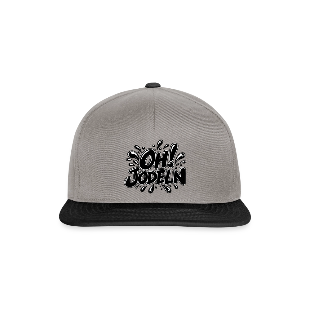 Oh!Jodeln Cap - Graphit/Schwarz