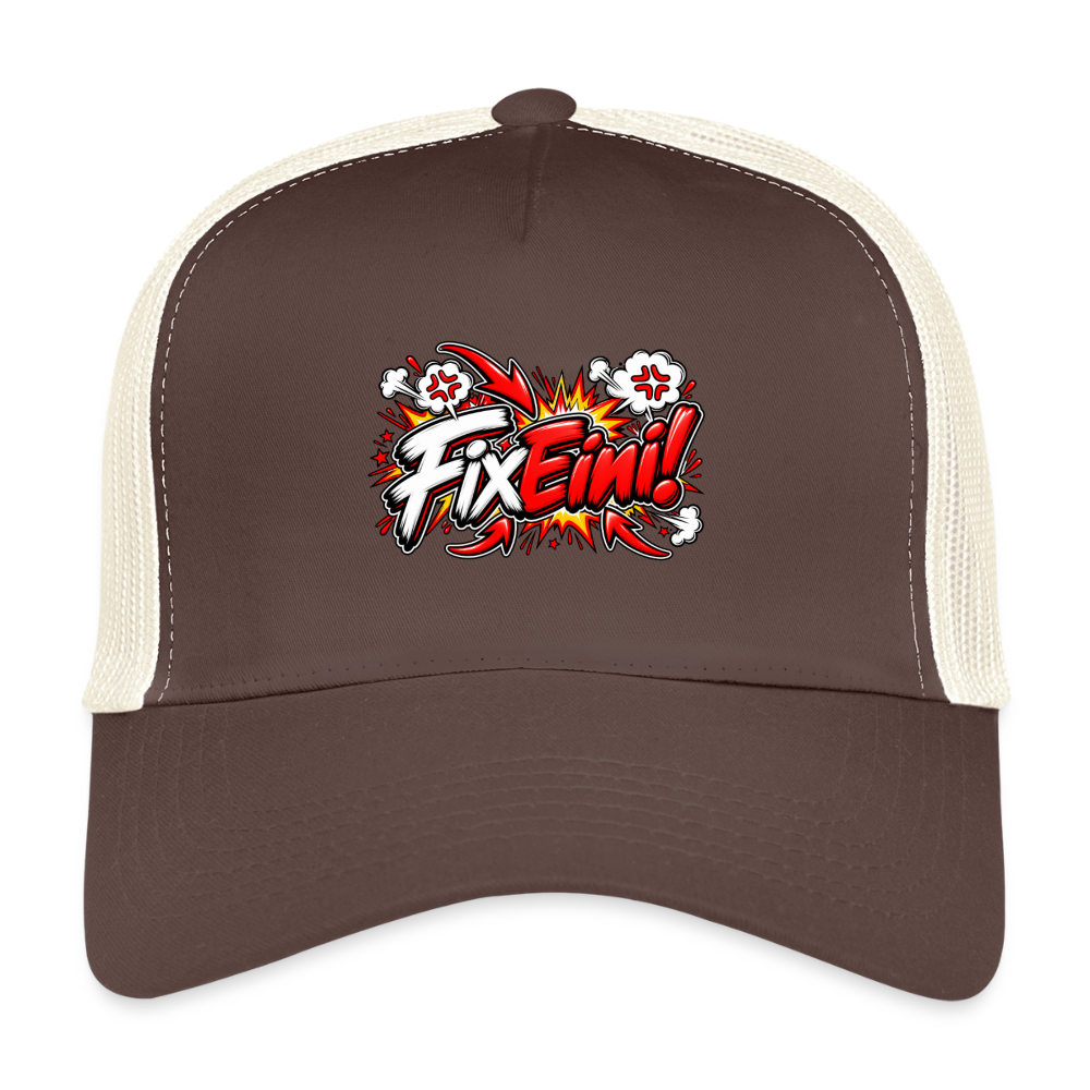 FixEini! Cap - Braun/Beige
