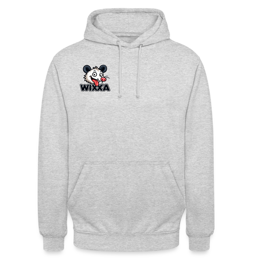 WIXXA Unisex Hoodie - Hellgrau meliert
