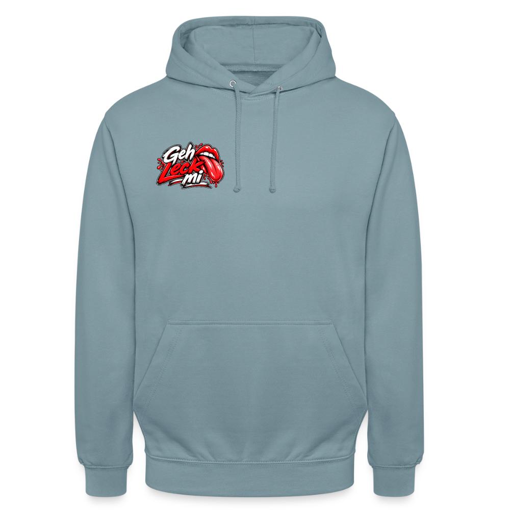 Geh Leck Hoodie - Nebelblau